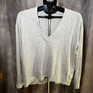Rag & Bone Light Gray Knit Top